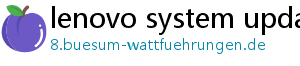 lenovo system update
