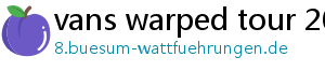 vans warped tour 2025